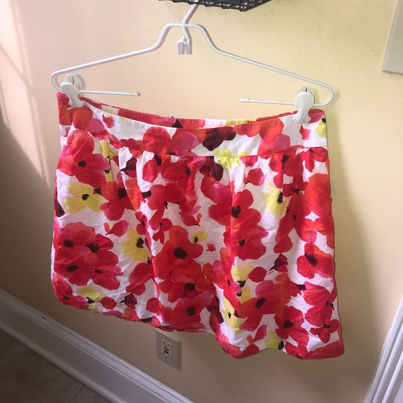 Ann Taylor LOFT Floral Skirt Sz 10 - Picture 3 of 4